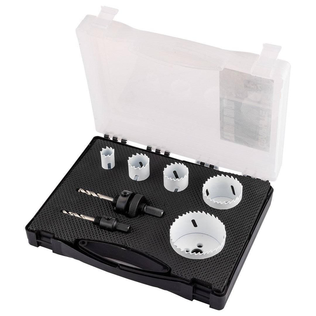 GRAPHITE Holesaw Set van 7 19-68 mm Bi-Metaal 56T723-0