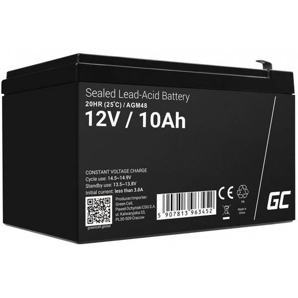 Green Cell AGM48 UPS Accu Sealed Lead Acid 12V 10Ah