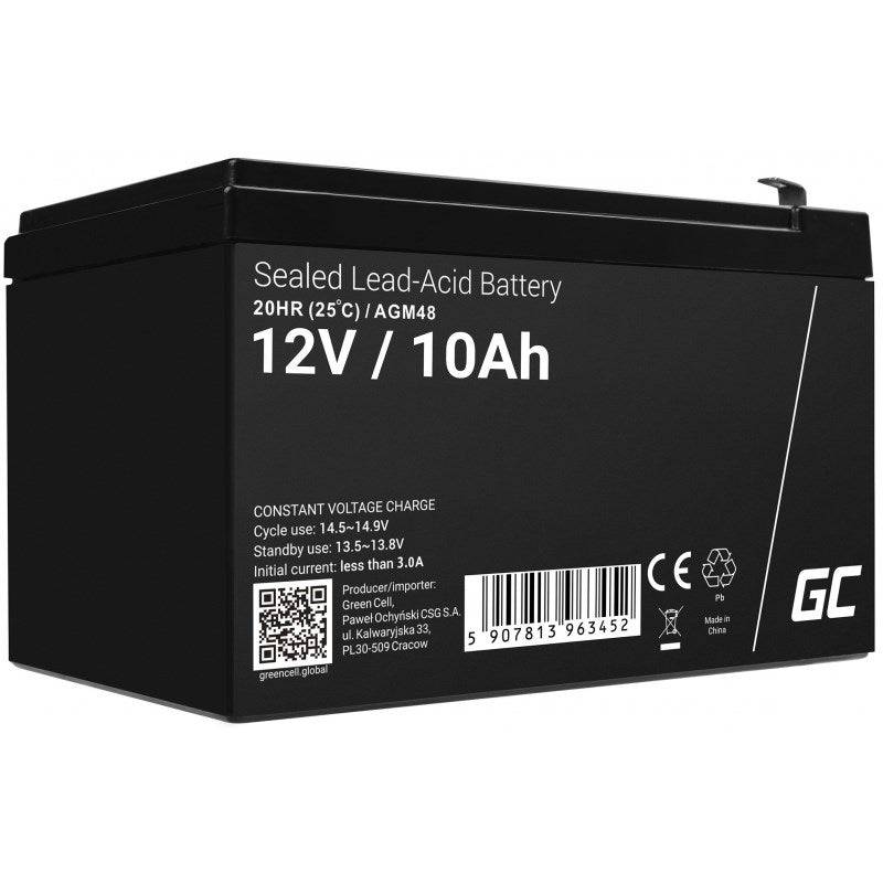 Green Cell AGM48 UPS Accu Sealed Lead Acid 12V 10Ah-0