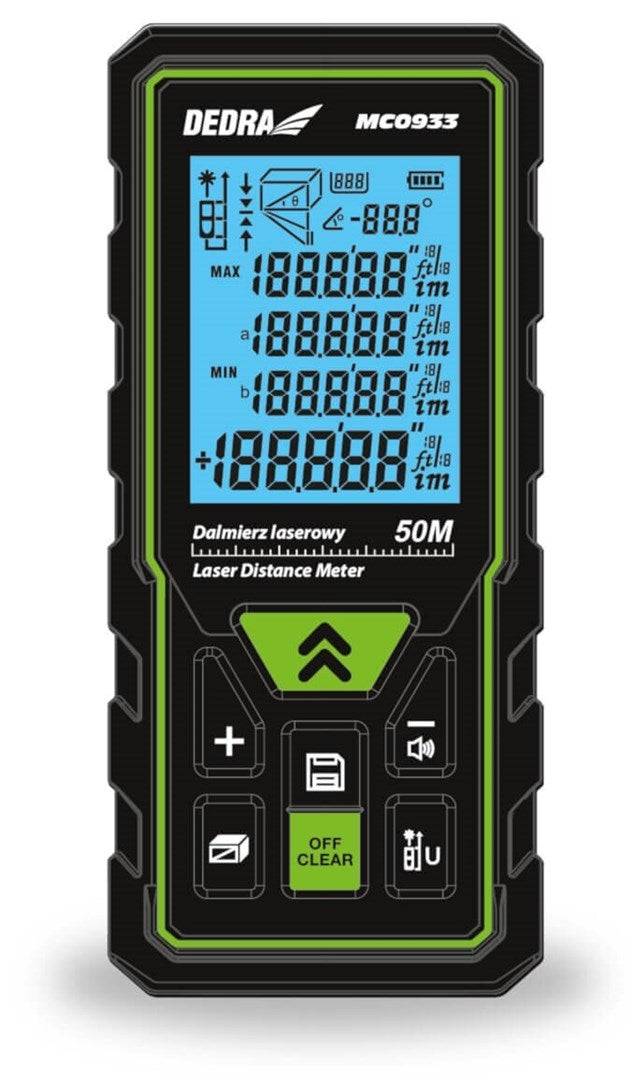 DEDRA MC0933 Compacte Afstandsmeter, 300 g Gewicht, 185 mm Breedte-4
