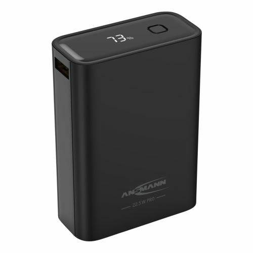 ANSMANN PB222PD Powerbank Lithium Polymer 20000 mAh Zwart | Model: O4013674191925-4
