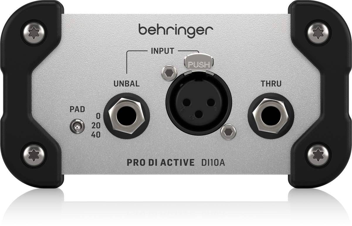 Behringer DI10A Actieve DI-Box 1-kanaal | Model 0809-AAU86-001-0