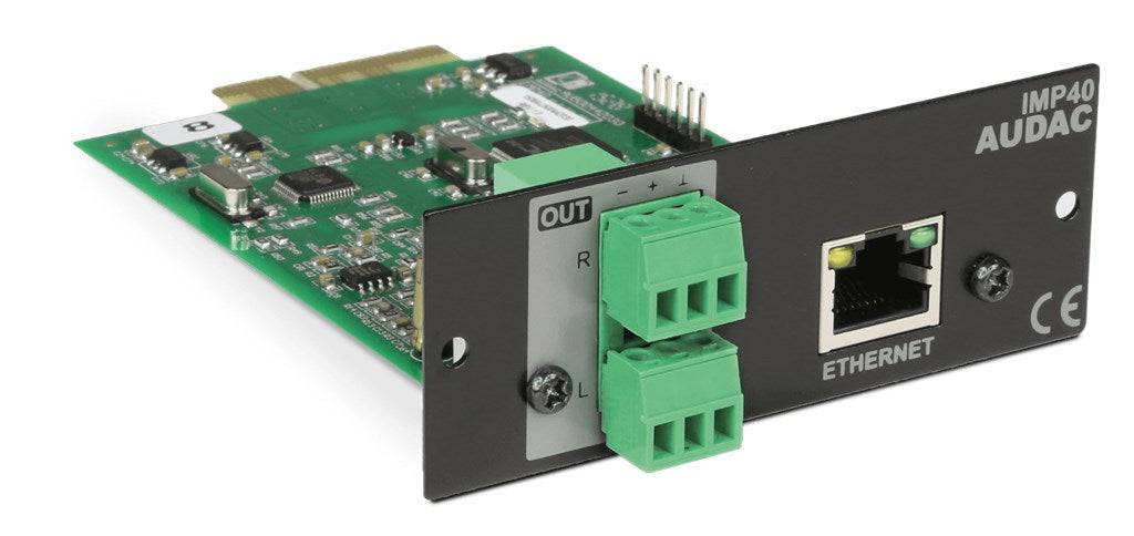 AUDAC Internet Audio Player Module IMP40 Geluidsysteem Signaalbalun-0