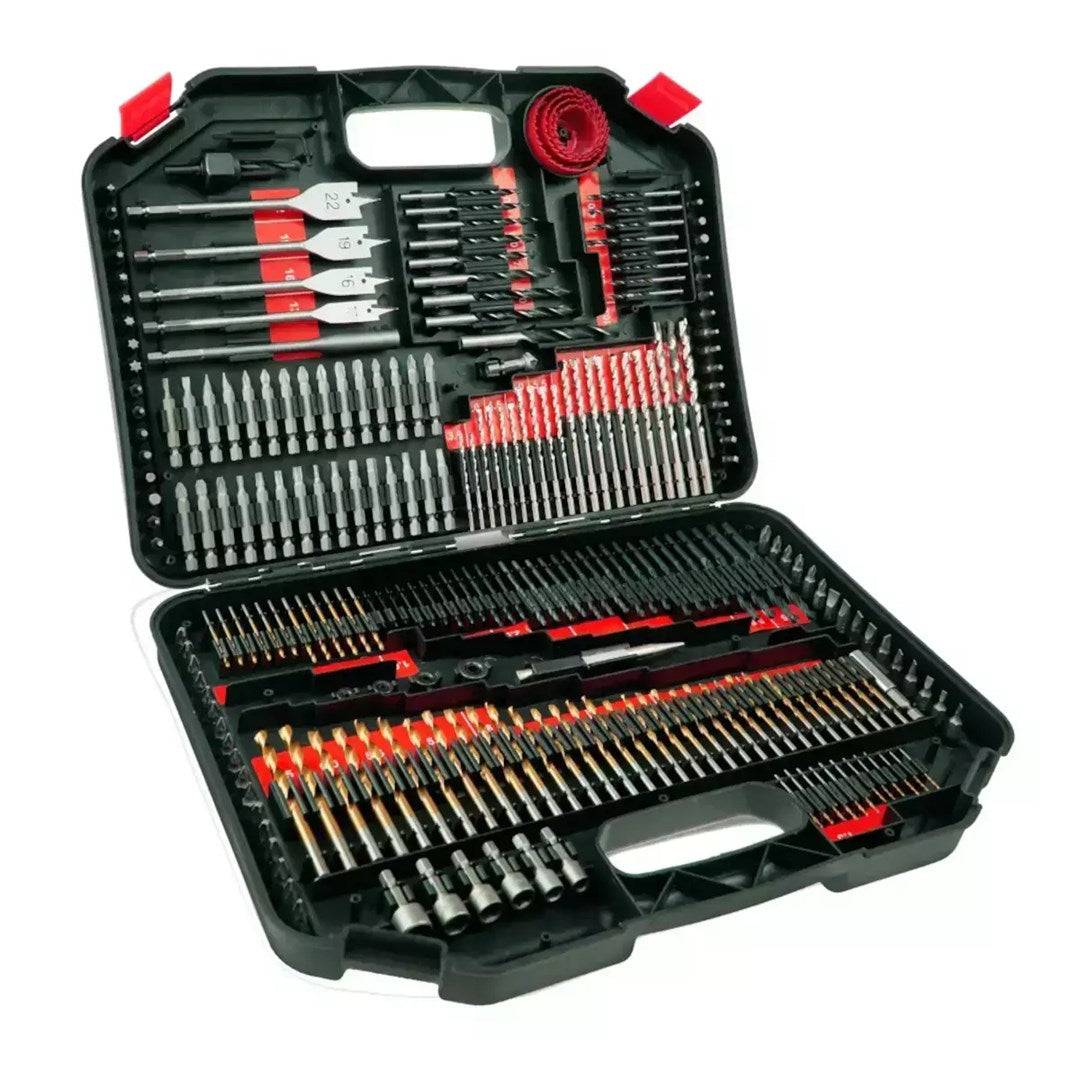 DEDRA Set van 246 Bits en Boren Gereedschap - Accessoires Model: 18A11S246-1