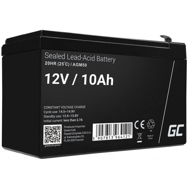 Green Cell AGM50 UPS Accu VRLA AGM 12 V 10 Ah-0