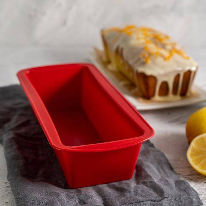 DR OETKER Kougelhopf Vorm en Siliconen Cakevorm - Flexxibel Love - Rood-3