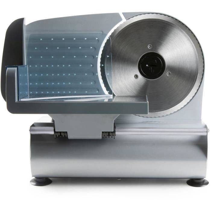 DOMO Elektrische Snijmachine DO521S - 150 W - Ø19 cm - Grijs-0