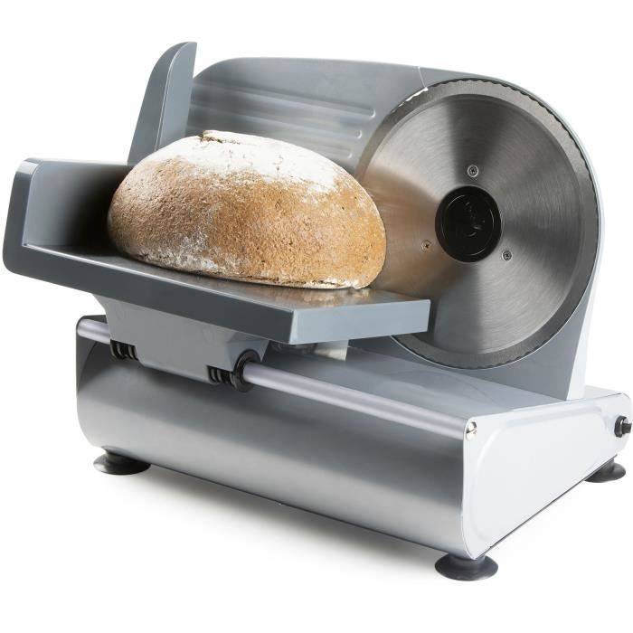 DOMO Elektrische Snijmachine DO521S - 150 W - Ø19 cm - Grijs-1