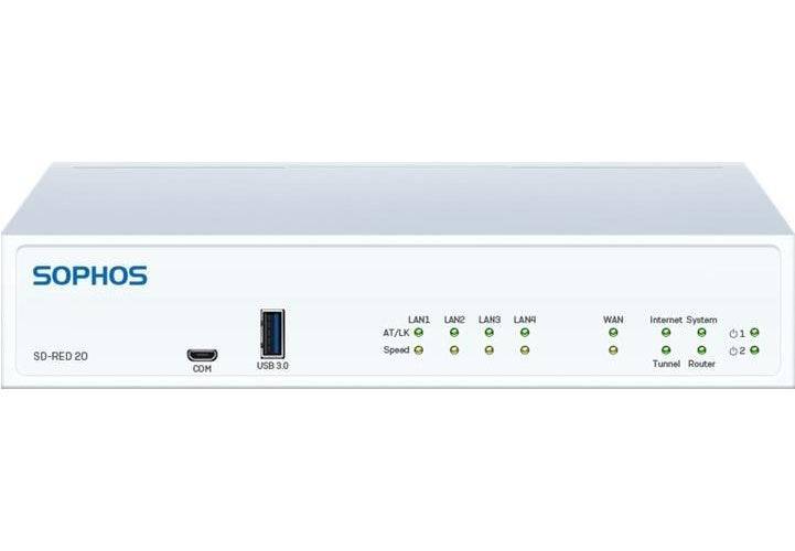 Sophos SD-RED 20 - Afstandsbediening - 4 Poorten - GigE-0