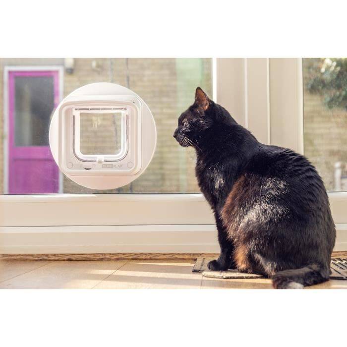 SUREFLAP Kattenluik - Wit - 142 mm x 120 mm (zonder hub)-3