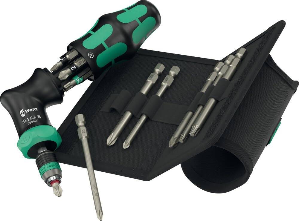 WERA KRAFTFORM KOMPAKT PISTOL RA-R 2 Gereedschapsset | 545020-0