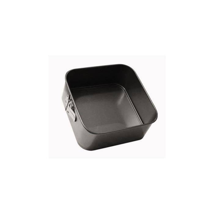 BAUMALU Vierkante Springvorm - 22 x 22 x 7 cm - Koolstofstaal 22x22x7-1