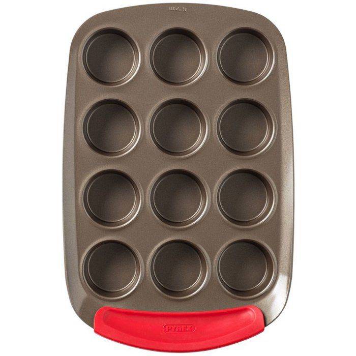 PYREX Muffinvorm - Koolstofstaal - Anti-aanbak - 12 Holes - 1452002-0