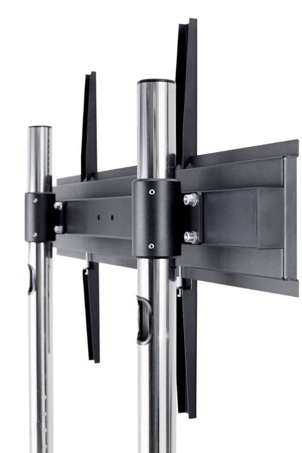 Edbak Signage Display Beugel voor 60-95" Schermen, 80 kg Capaciteit, Hoogte Verstelbaar, Model TR18-2