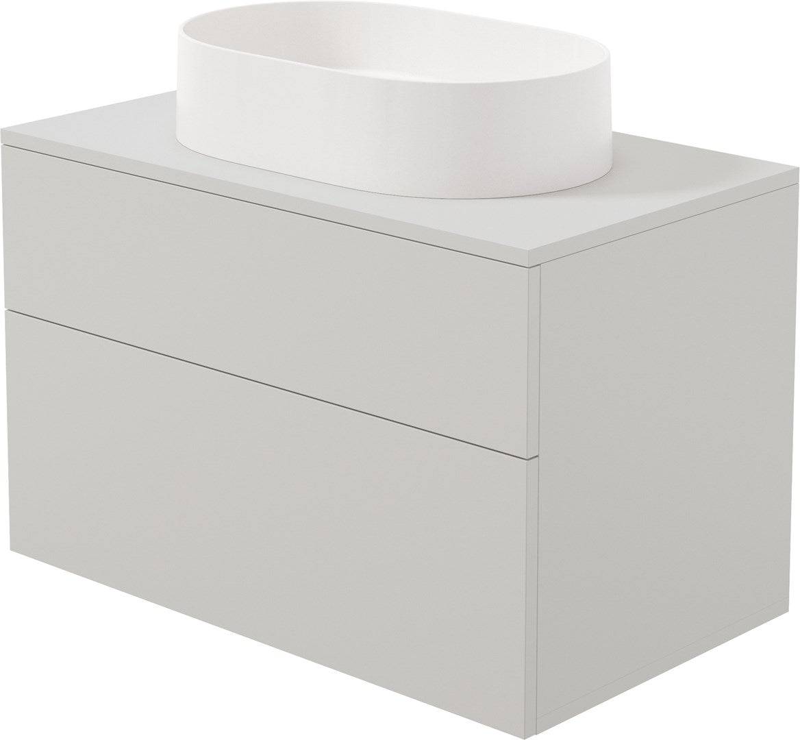 Deante Badmeubel met Granieten Wastafel - 55x35 cm - SDKB8SAU6S-0