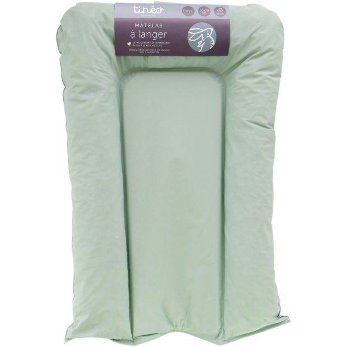 TINEO Verschoonmat - FLAKES - PVC - Blauwgroen-1