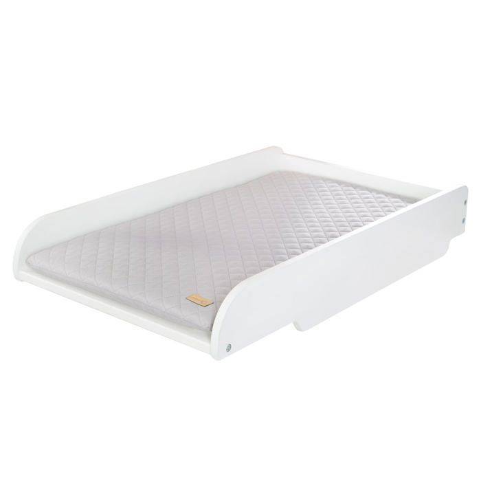 ROBA Verschoontafel + 'Roba Style' Matras - Wit/ Grijs-0