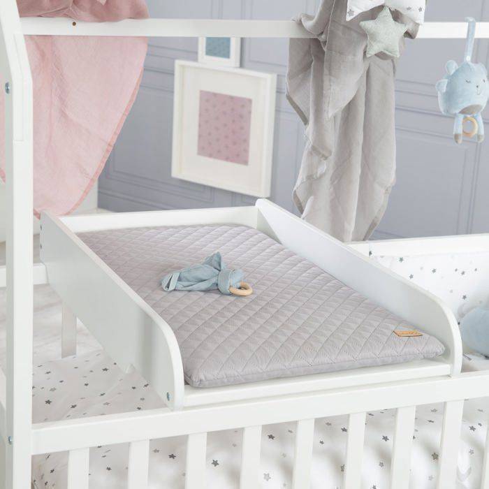ROBA Verschoontafel + 'Roba Style' Matras - Wit/ Grijs-1