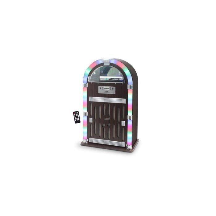 INOVALLEY RETRO32 JukeBox Vinyl/CD/FM - Bluetooth - 2 x 30 W Luidsprekers-1