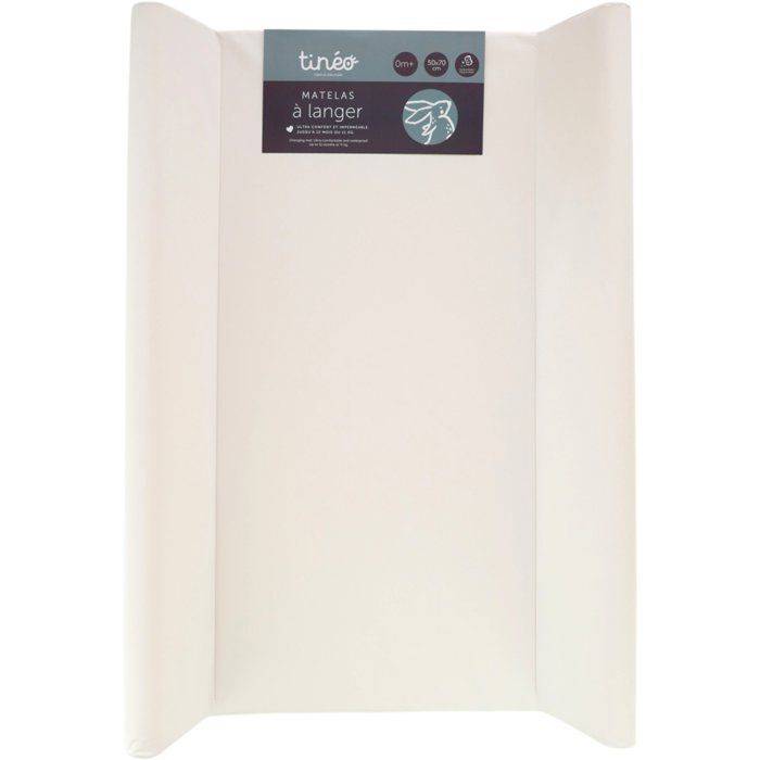 TINEO Verschoonmat - PROFILE - PVC - Ecru - 50x70 cm-1