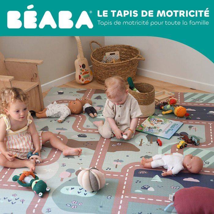 BEABA XXL Activiteitenmat - Play Life - Boog - 200 x 150 cm-2