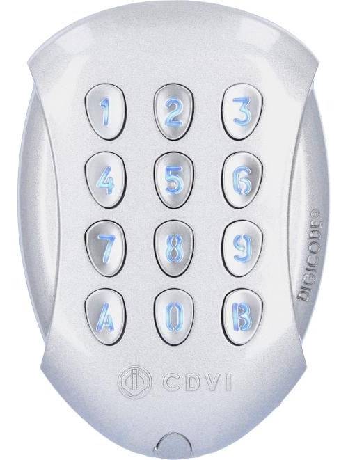 CDVI GALEOBT Lezer voor Toegangscontrole Zilver, Bluetooth & Toetsenbord-1