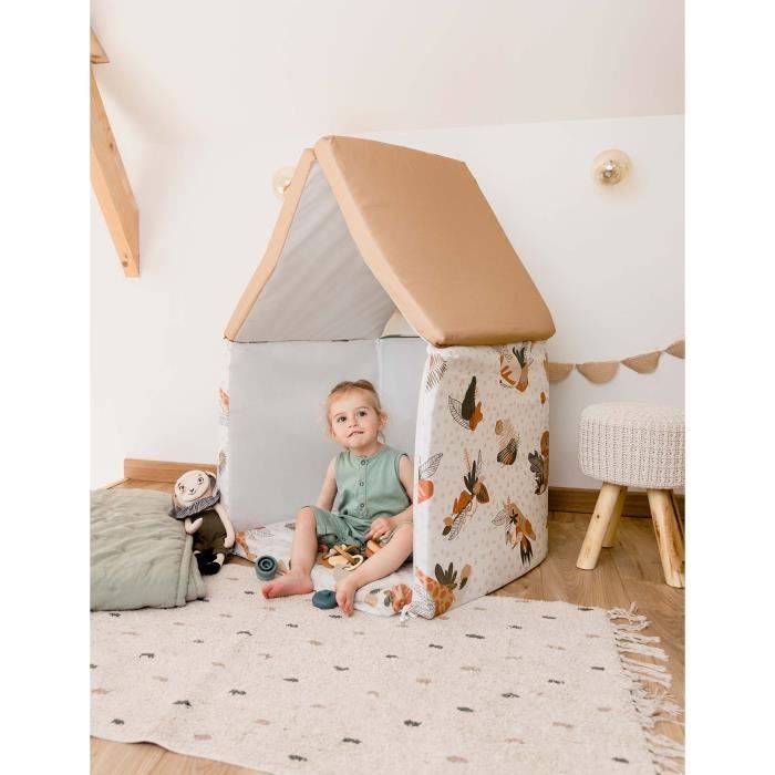 TINEO AMAZONIE 5-in-1 Maxi Slim Speelmat - Multifunctionele Ontwikkelingsspeelmat - 120x180x5 cm-3