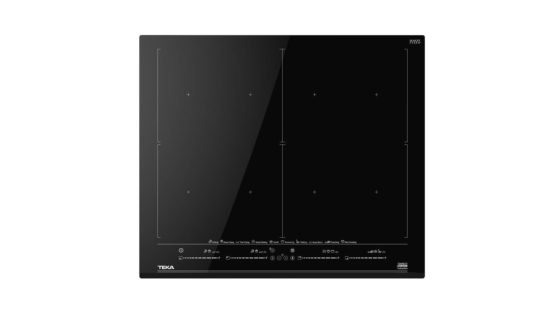 TEKA Ingebouwde Inductiekookplaat 60 cm 4 Kookzones Model 112500037-0