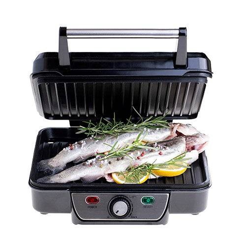 MESKO Contactgrill MS 3050 | 2500 W, Antiaanbaklaag, Verstelbare Thermostaat-1