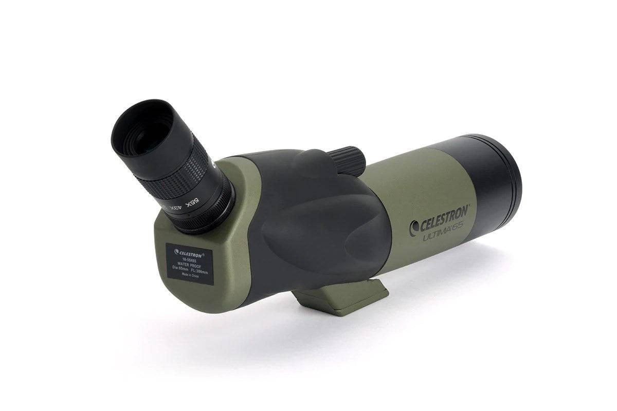 Celestron Ultima 65 Spotting Scope 55x BaK-4 Zwart/Grijs-1