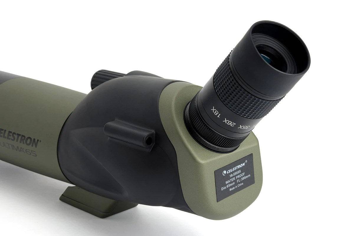 Celestron Ultima 65 Spotting Scope 55x BaK-4 Zwart/Grijs-2