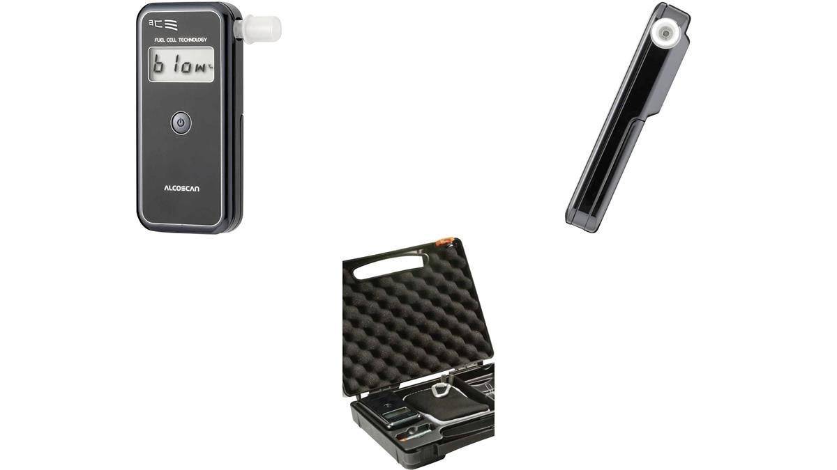 ACE Ademtest II Meetbereik alcohol (max.)=4 µg/ml, incl. display-0