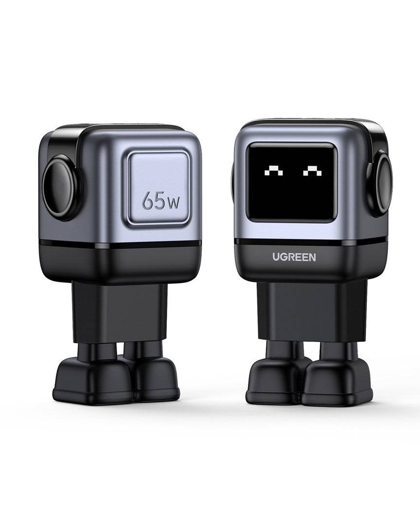 UGREEN Nexode 65W 3-Poorts GaN Lader Grijs | Model 36000183-2
