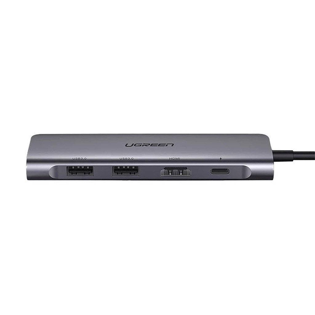 UGREEN CM195 6-in-1 USB-C Adapter HDMI/ 2× USB-A 3.0/ SD Lezer Model 167407-2
