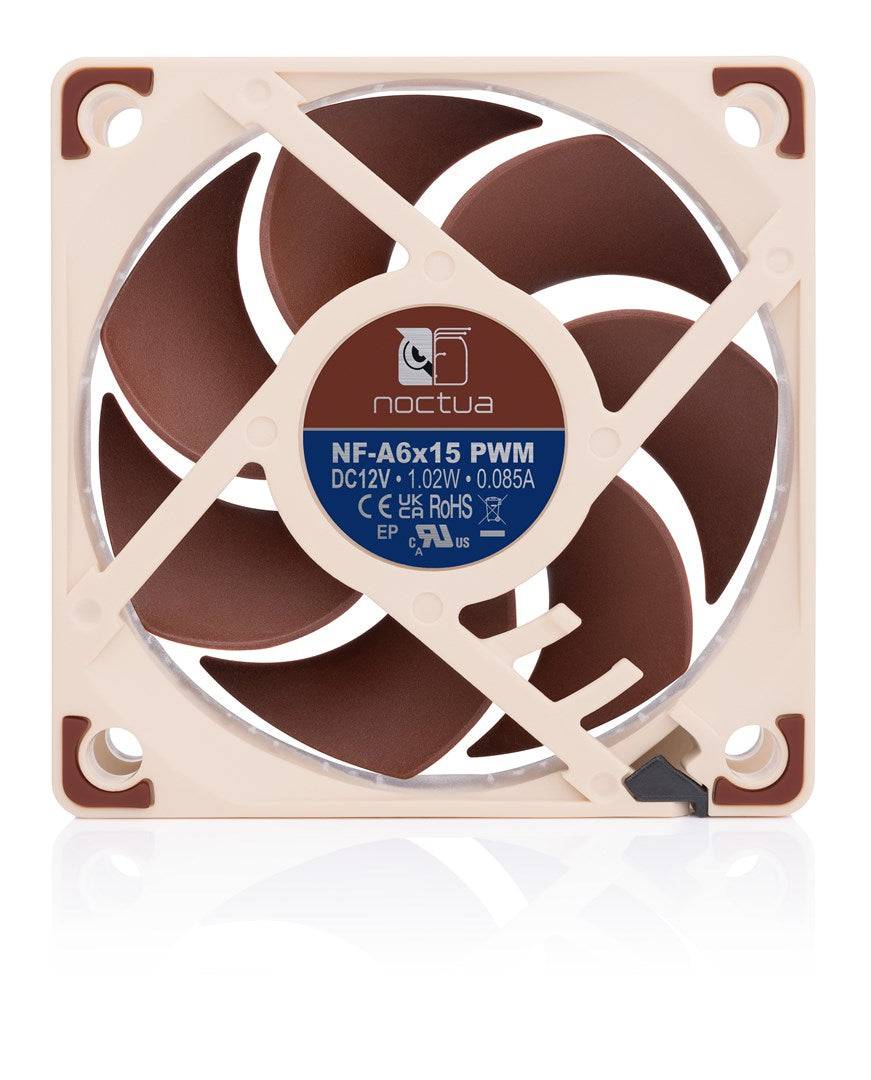 Noctua NF-A6x15 FLX Slim Premium Ventilator, 60x15 mm, Brons, NF-A6x15 PWM-4