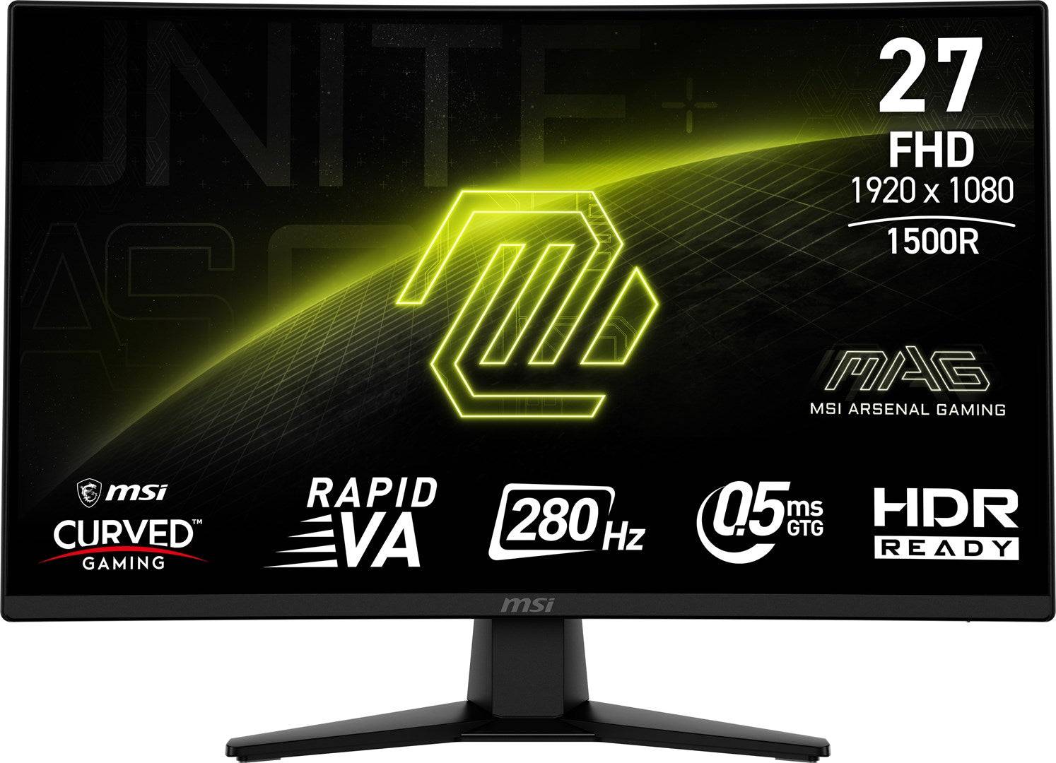 MSI MAG 274CXF Monitor 68,6 cm 1920 x 1080 pixels Full HD Zwart-4