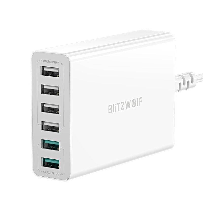 BlitzWolf BW-S15 Universele Witte AC Snellader | Model BLZ255WHT-0