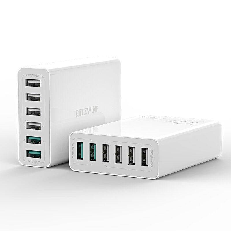 BlitzWolf BW-S15 Universele Witte AC Snellader | Model BLZ255WHT-1