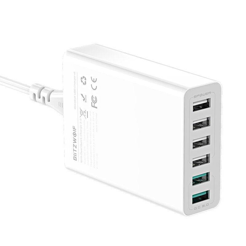 BlitzWolf BW-S15 Universele Witte AC Snellader | Model BLZ255WHT-2