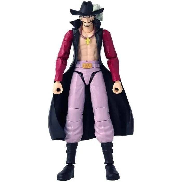 BANDAI Anime Heroes One Piece Dracule Mihawk Verzamelfiguur 17 cm-1