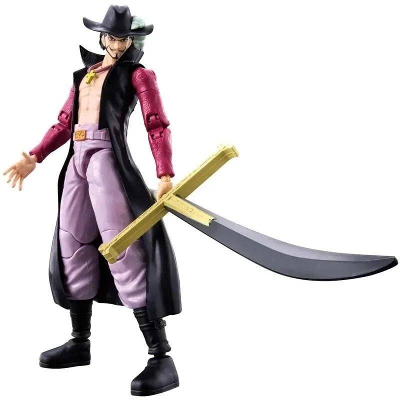 BANDAI Anime Heroes One Piece Dracule Mihawk Verzamelfiguur 17 cm-2