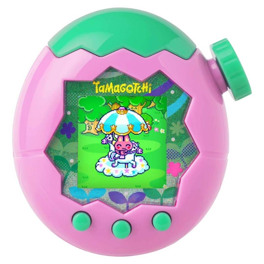 BANDAI Tamagotchi Paradise Figuur - Pink Land - 43421-2
