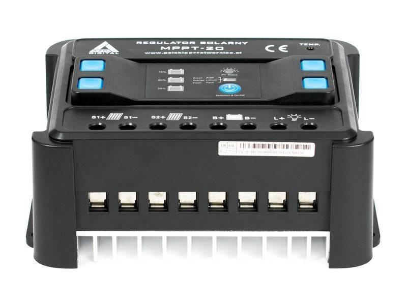 AZO Digitale Solar MPPT Laadregelaar 12/24 V 20 A | Model AZO00D1107-1