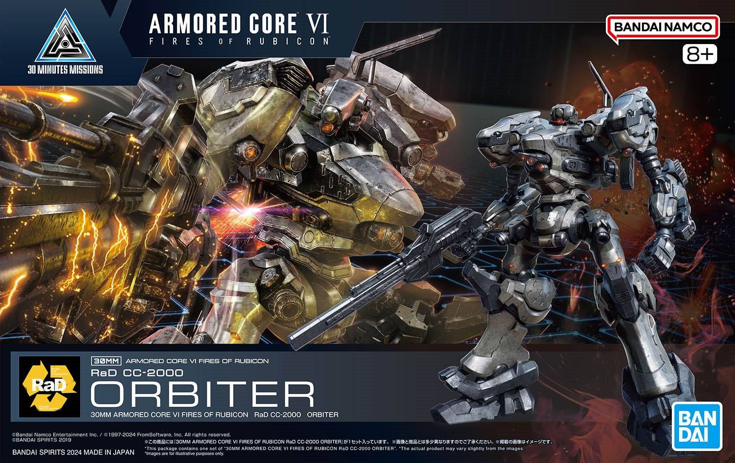 BANDAI 30 MM ACVI Vuren van Rubicon - Orbiter-0