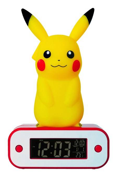 TEKNOFUN Digitale Alarmklok Pikachu Rood/Wit/Geel 811359-0
