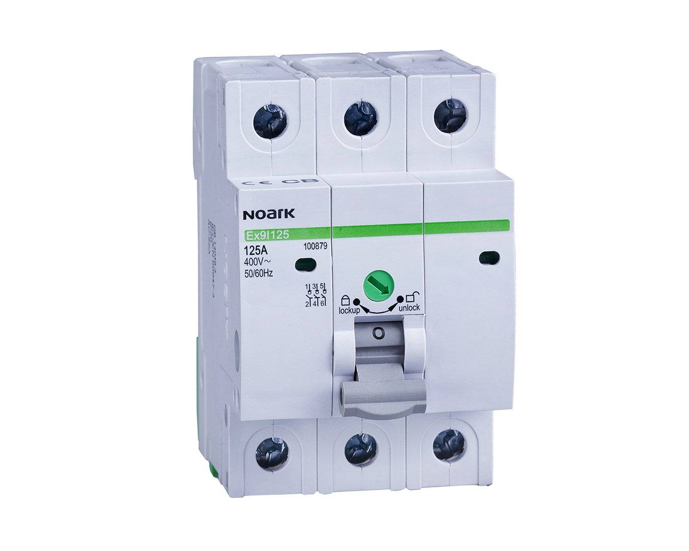 noark 8496 Schakelafsluiter 100A 3-fase | Model: 8496-0