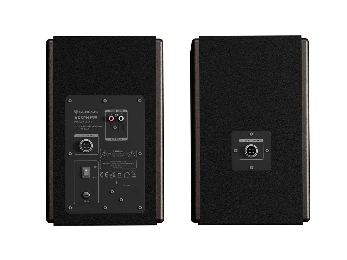 GENESIS ARSEN 402BT Luidspreker Brons Bedraad & Draadloos 60 W NGS-2416-0