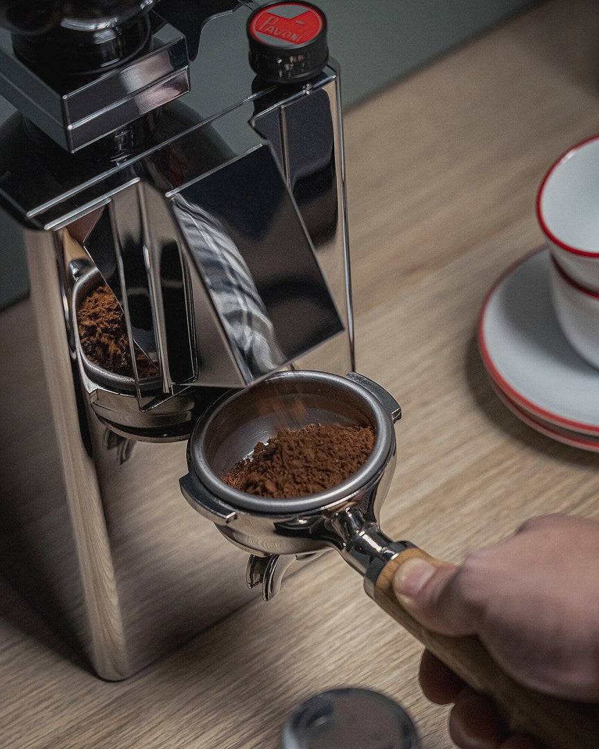 La Pavoni Koffiemolen Nuovo Kube Chroom | Model: LPGKBS02EU-4