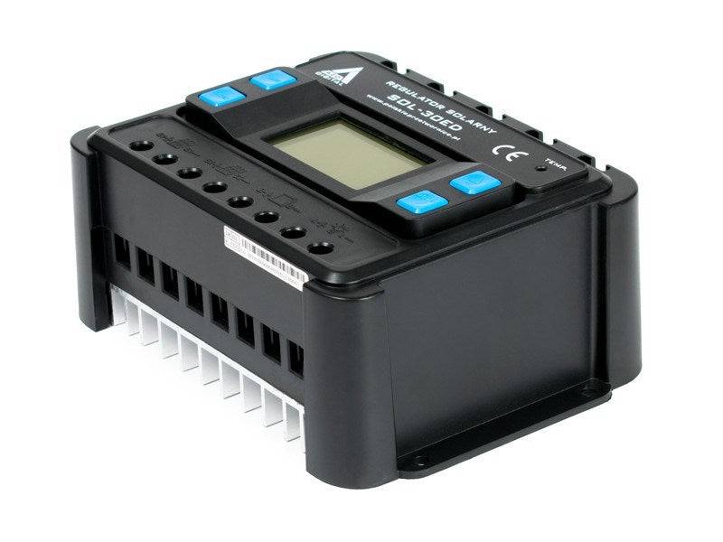 AZO Digitale Solar Laadregelaar PWM SOL-30ED 12/24 V 30 A LCD-display | Model AZO00D1111-0