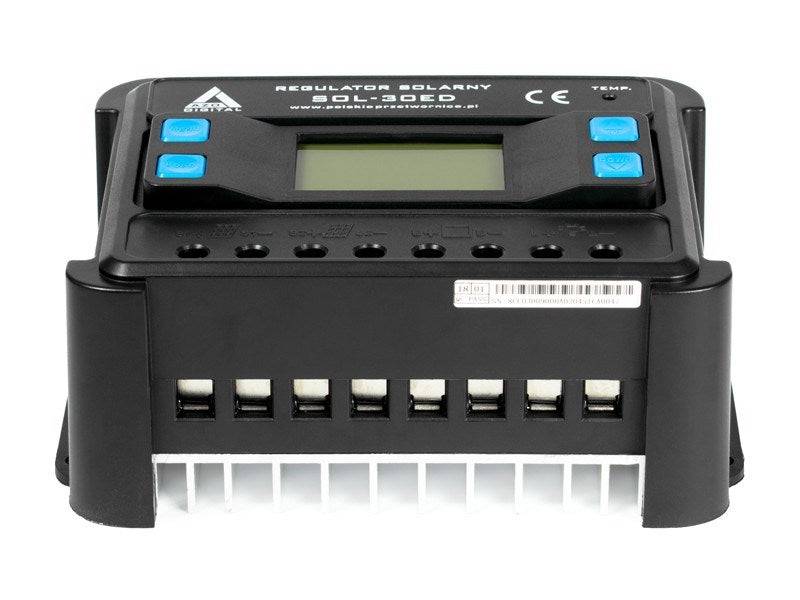 AZO Digitale Solar Laadregelaar PWM SOL-30ED 12/24 V 30 A LCD-display | Model AZO00D1111-1